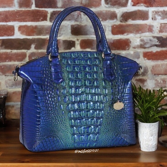 Brahmin Duxbury Royalty Ombré Melbourne Leather NWT - Picture 2 of 9